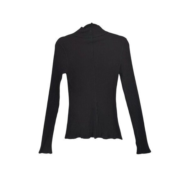 Free People Intimately Ribbed Mock Neck Keyhole Top - Picture 7 of 7